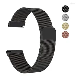 Watch Bands Gengshi 24 26mm Milanese Loop Strap Men's Wrist