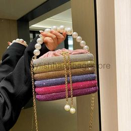 Shoulder Bags Handbags Shiny Women's Bag 2023 New Diamond Luxury Designer Handbag Quality Party Fashion Women's Shoulder Bagstylishhandbagsstore