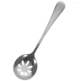 Forks Stainless Steel Perforated Serving Spoon Small Slotted Kitchen Gadget
