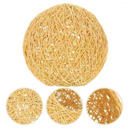 Pendant Lamps Takraw Lampshade Light Protector Lampshades Floor Rattan Cover Paper Chic Home Ceiling Woven Fixture