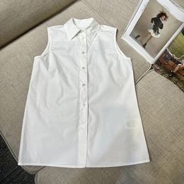 Women's T Shirts Imported Combed Cotton Blend High Quality Sleeveless Shirt