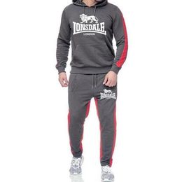 London Designer Tracksuit Fashion Mens Clothing Pullovers Sweater Cotton Men Tracksuits Hoodie Two Pieces Pants Sports Shirts Fa3215