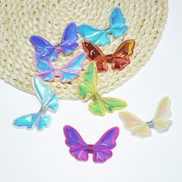 Hair Clips Barrettes Butterfly Hair Clips Laser Baby Bow Hairpin Girl Hair Jewellery Party Decoration BB Clip