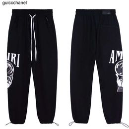 New Men's pants Sports pants loose comfortable casual breathable design trend brand letter pattern running sports fitness thin pants men's pants