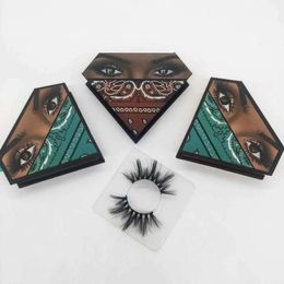 Limatic false eyelashes packaging box fake 5d mink lashes boxes diamond empty magnetic case6871652