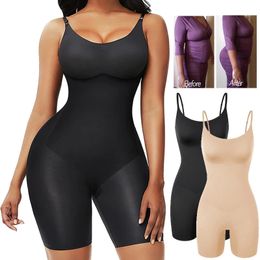 Womens Shapers Full Body Shaper Fajas Colombianas Seamless Women Bodysuit Slimming Waist Trainer Shapewear Push Up Butt Lifter Corset 231025