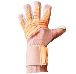 Adults Size Soccer Goalkeeper Gloves Professional Thick Latex Soccer Goalie Gloves Without Finger Protection14409429593092
