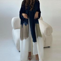 Ethnic Clothing Ramadan Eid Fashion Abaya Kimono Muslim Abayas For Women Luxury Dubai Arabic Cardigan Islam Arab Kaftan Robe Musulmane