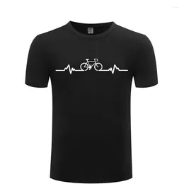 Men's T Shirts Cycling Bicycle Bike - Birthday Gift T-shirt Men Short Sleeve O Neck Cotton Casual Top Eu Size Tee