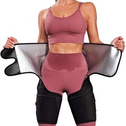 Waist Tummy Shaper Trainer Is Suitable For Women s Three In One And Thigh Trimming Weight Loss Training Hip LiftingTrimming Belt 231024