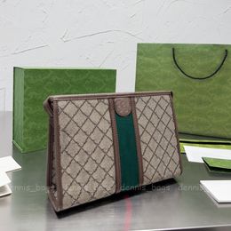 Clutch Bags Designer Toilet Bag Mens Handbags Womens Totes Fashion Cosmetic Bag Man Business Purses High Quality