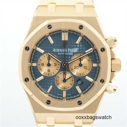 Mechanical Automatic Watches Audpi Swiss Made Watch Abby Royal Oak chronograph 26331BAOO1220BA01 AT Blue dial 2023 HBNE