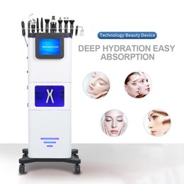 Facial Beauty Microdermabrasion 11 in 1 Skin Firmness Elasticity Enhancement Collagen Remodelling RF Wrinkle Remove Face Cleaning Oxygen Jet Beauty Centre