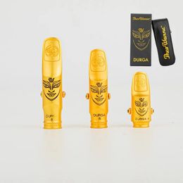 New Tenor Soprano Alto Saxophone Metal Mouthpiece Gold Lacquer Mouthpiece Sax Mouth Pieces