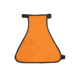 Dog Apparel Belly Vest Cover Adjustable Waterproof Clothes Apron For Most Small Dogs Cats ( Orange Size )