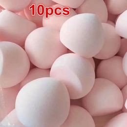 Sponges Applicators Cotton 10pcs Soft Sponge Puff Foundation Blender Cosmetic Puff Wet /Dry Use Beauty Makeup Stuffed Eggs High Elastic Powder Tool 231025