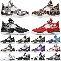 new diy custom basketball shoes mid cut mens womens damping antiskid trend patterned breathable trainers sports outdoor Customised shoes A95