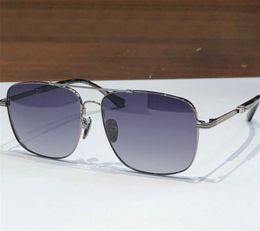 New fashion design square sunglasses 8229 exquisite metal frame retro simple generous style comfortable to wear outdoor uv400 protection glasses