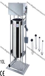 Heavy Duty Commercial 110v 220v Electric 10L Auto Sausage Stuffer Sausage Salami Maker Sausage Machine6714055