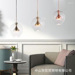 Pendant Lamps Luminaire Lampen Industrieel Glass Bedroom Living Room Deco Chambre Luminaria Pendente Lights