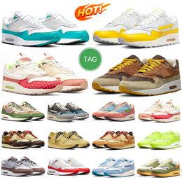 Designer Air 1 86 87 Casual Shoes Clear Jade Ironstone Volt Pale Ivory Ugly Duckling Tour Yellow Best Friend Mica Green Big Bubble Trainers Sneakers for Men and Women