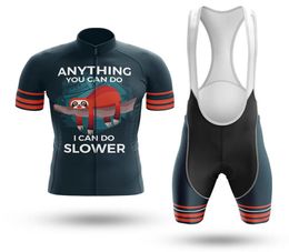 Can Do Slower Cycling Jersey Customised Road Mountain Race Top max storm Cycling Clothing Quick Dry Breathable cycling sets7457861