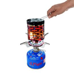 Stoves Stainless Steel Outdoor Multi-purpose Far Infrared Heating Cover Tent Heater Camping Picnic Gas Stove Warmer 231025