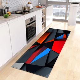 Carpet Modern Kitchen Rug Home House Entrance Doormat Living Room Bedroom Floor Decor 3D Carpet Balcony Bathroom Door Non-Slip Foot Mat 231024