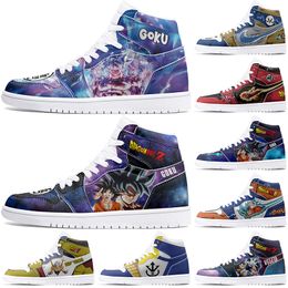 new Customized Shoes 1s DIY shoes Basketball Shoes men women Anime Character Customization Personalized Trend Outdoor sneaker