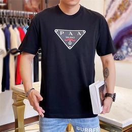 Designer of luxury T-shirt brand t shirt Clothing spray letter short sleeve spring summer tide men and women tee NEW2023lo290S