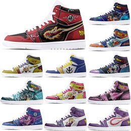 New Customised Shoes 1s DIY shoes Basketball Shoes males females Anime Character Customization Personalised Trend Outdoor Basketball sneaker