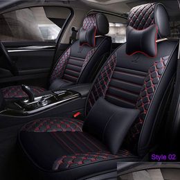 Front / Rear Special Leather Car Seat Ers For Volkgen Vw Passat Golf Tiguan Jetta Touareg Accessorie Styling Drop Delivery