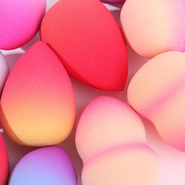 Makeup Sponges Dual Color Gradient Beauty Egg Dry Wet Purpose Make-up Sponge Powder Cosmetics Puff Basic Tool Accessory