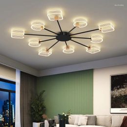 Ceiling Lights Indoor Lighting Glass Lamp Modern Fixtures Nordic Decor Light Colour Changing Led