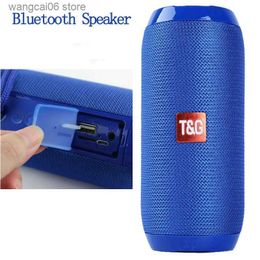 Cell Phone Speakers Portable Speaker Wireless Bluetooth-compatible Column Waterproof Outdoor USB AUX TF FM Radio Subwoofer Loudspeaker caixa de som T231026