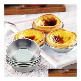 Baking Moulds Egg Tart Mould Mods Homemade Pie Quiche Pan Pudding Mod Aluminium Alloy Diy Tools Sn3358 Drop Delivery Home Garden Kitchen Dhixc