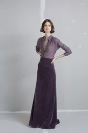 Work Dresses Corta Spain Style Women Dress 2023 Summer Silk Skirt Suit Sets Two-piece Fashion Brand Designer High Quality Vintage A-LINE