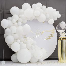 Christmas Decorations White Balloon Garland Arch Kit Romantic Wedding Decoration Balloons Decor Party Baby Shower Birthday Accessorie globos 231026