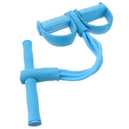 Resistance Bands TPR Pedal Stretching Rope Multi Tool Handle Elastic Pulling Leg Puller Foot Exercise Home Tools
