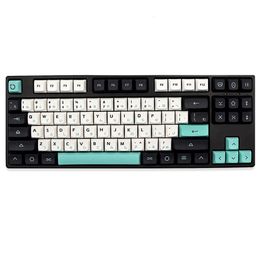 Keyboards Geoma Keycap pbt XDA Japanese Korean DE FR ES AZERTY Key Cap For dz60/RK61/gk64/68/84/980 Keyboard gmk Keycaps Alice Space bar 231025