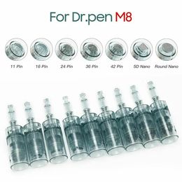 Dr Pen M8 Needle Cartridges Bayonet Cartridges 11 16 36 42 Nano Needle MTS Micro Skin Needling Compatible with Dr.pen M8