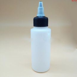 50pcs 80ml HDPE Twist Cap Empty PET Plastic Bottle Containers, Pointed Mouth Bottles Refillable Bottlesgood qty Ivmfg