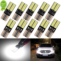 New 10 PCS Car LED Signal Light T10 W5W Bulb CANBUS 12V 7000K White Auto Interior Dome Reading Door Maps Trunk License Plate Lamps