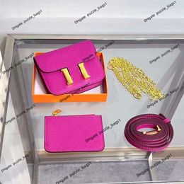 Designer Bag Waistpack luxury Chain Four Piece Set wallet Popular Women's Gold Buckle Mini Versatile One shoulder crossbody bag