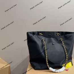 Women's fashion bags designer new nylon Tote bag Large waterproof handbag Luxury single shoulder chain commuter crossbody shopping bag