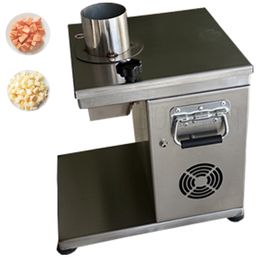 Commercial Electric Fruits Vegetable Dicing Machine Carrot Potato Onion Granular Cube Dicer Cutting