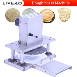 Cake Press Electric Commercial Hand-Grabbing Cake Pressing Machine Flattening Machine Pressing Dough Tortilla Burning Artifact