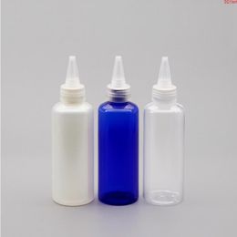 50pcs 150ml Shampoo gel Screw Lids Bottle pearl Plastic Cosmetic Containers High Quality Shower Gel Liquid soap bottlegood qty Ageoj