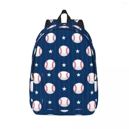 Backpack Baseball Theme Design For Boy Girl Kids Student School Bookbag Baseballs Daypack Kindergarten Primary Bag Sports