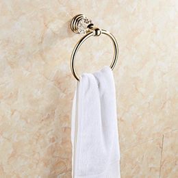 Bath Accessory Set Towel Holder Storage Ring Home Supplies Wall-mount Rack